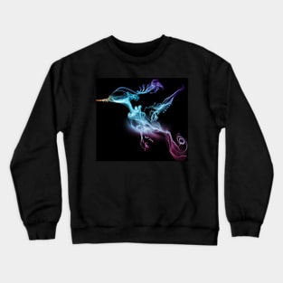 color humming bird Crewneck Sweatshirt